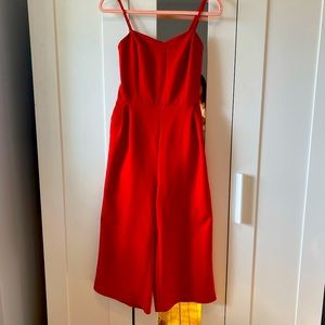 😍Red , and romantic jumpsuit 🥰